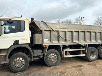 Scania P450 Alloy Bodied Tipper Truck. SOLD (Wisbech)