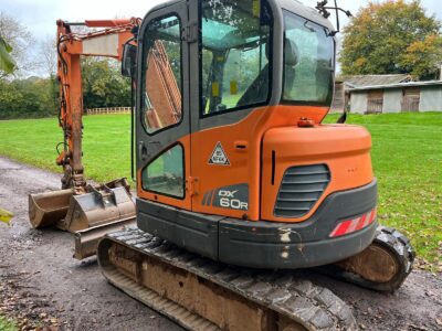 Doosan DX60 R - 2012  SOLD  (Hampshire)